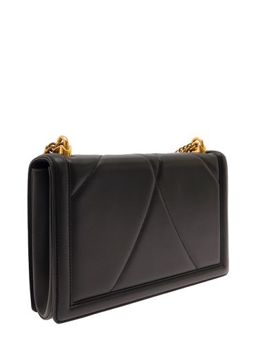 Devotion Big Shiulder Bag With Heart Jewel Detail In Matelassé Leather Woman - Dolce & Gabbana - Modalova