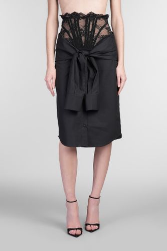 Skirt In Cotton - Giuseppe di Morabito - Modalova