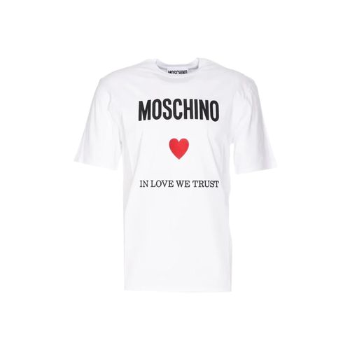 Couture In Love We Trust T-shirt - Moschino - Modalova