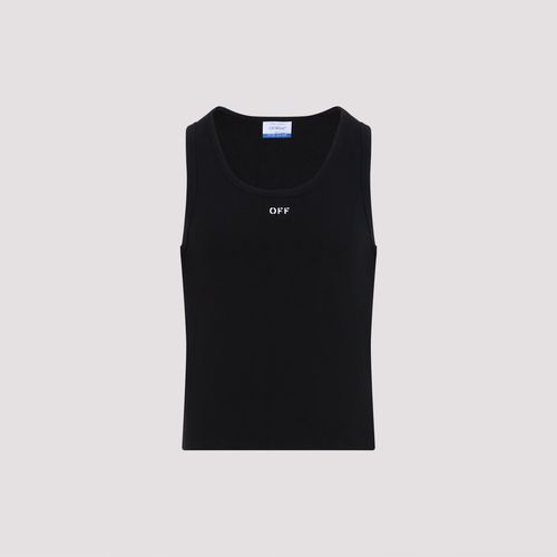 Off-White Off Stamp Rib Tank Top - Off-White - Modalova