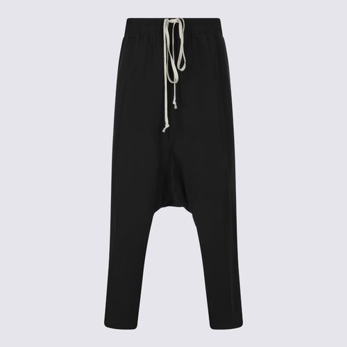 Rick Owens Black Pants - Rick Owens - Modalova