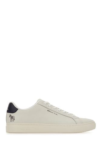 White Leather Rex Sneakers - Paul Smith - Modalova