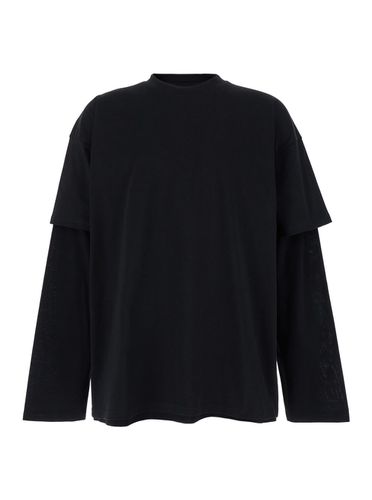 Sweater Double-layers In Techno Fabric Man - Jil Sander - Modalova