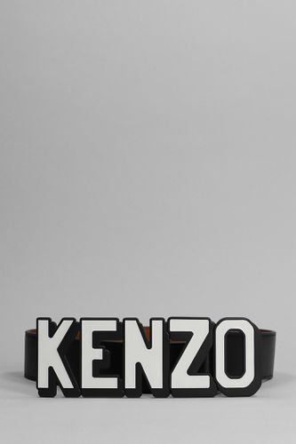 Kenzo Belts In Black Leather - Kenzo - Modalova
