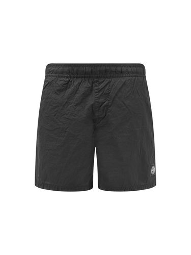 Stone Island Logo Patch Swim Shorts - Stone Island - Modalova