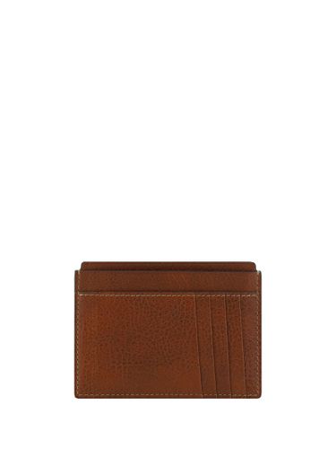 Leather Card Holder - Brunello Cucinelli - Modalova