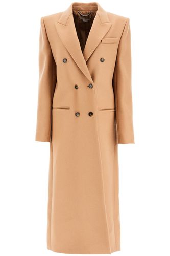 Double-breasted Wool Coat - Stella McCartney - Modalova