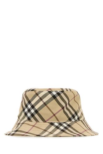 Embroidered Canvas Bucket Hat - Burberry - Modalova