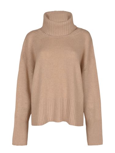 Turtleneck Ribbed Plain Sweater - Oliver Lattughi - Modalova