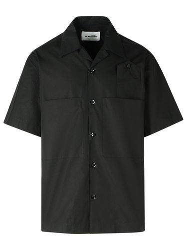 Jil Sander Black Cotton Shirt - Jil Sander - Modalova