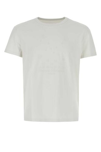 Chalk Cotton T-shirt - Maison Margiela - Modalova