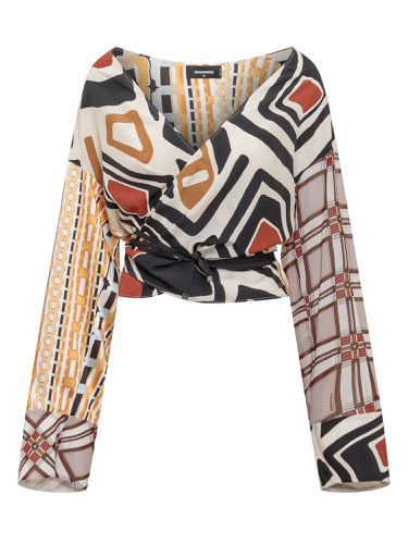 Dsquared2 Blouse With Print - Dsquared2 - Modalova