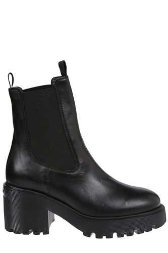 Hogan Round-toe Slip-on Ankle Boots - Hogan - Modalova