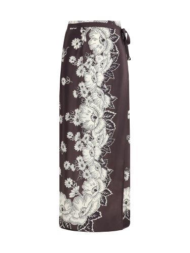 Parosh Floral Wrap Skirt - Parosh - Modalova