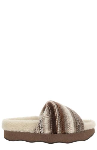 Chloé Wavy Flat Mules - Chloé - Modalova