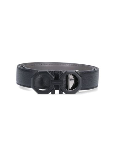 Ferragamo Gancini Reversible Belt - Ferragamo - Modalova