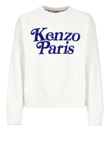 Kenzo White Cotton Sweatshirt - Kenzo - Modalova