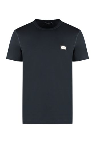 Cotton Crew-neck T-shirt - Dolce & Gabbana - Modalova