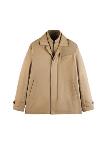 Morning Coat Waterproof Jacket In Technical Cotton - Fay - Modalova