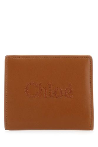 Chloé Caramel Leather Sense Wallet - Chloé - Modalova