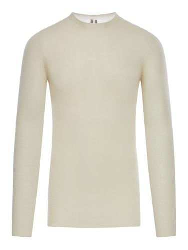 Wool Sweater In Semi-transparent Fabric - Rick Owens - Modalova