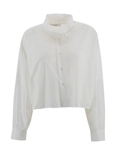 Camicia Crop Button-down - Philosophy di Lorenzo Serafini - Modalova