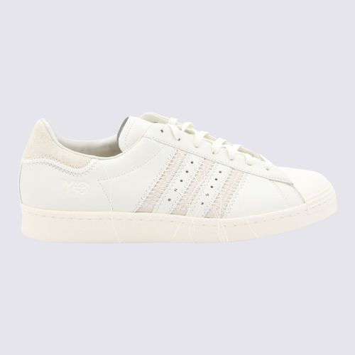 White Leather And Suede Superstar Sneakers - Y-3 - Modalova