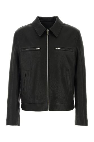 Givenchy Black Leather Jacket - Givenchy - Modalova