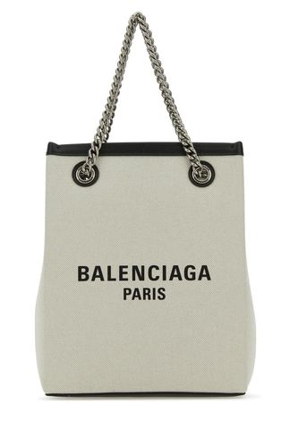 Sand Canvas Duty Free Handbag - Balenciaga - Modalova
