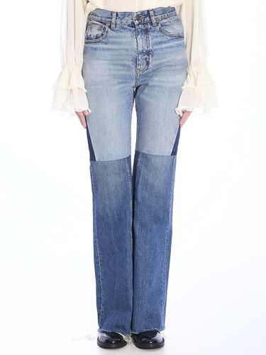 Chloé Flared Patchwork Jeans - Chloé - Modalova