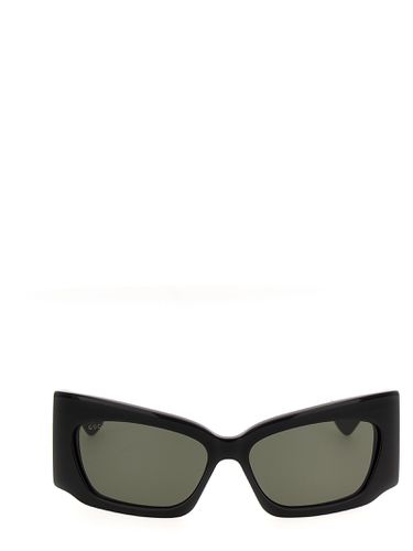 Gucci Gg Logo Sunglasses - Gucci - Modalova