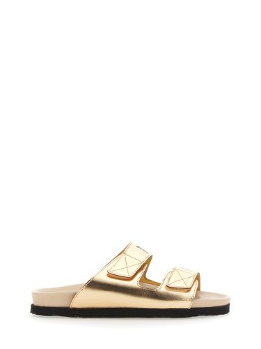 Palm Angels Sandals With Logo - Palm Angels - Modalova