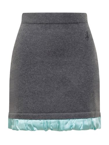 J. W. Anderson Satin Trimmed Skirt - J.W. Anderson - Modalova