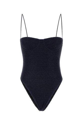 Midnight Blue Nylon Blend Swimsuit - Oseree - Modalova