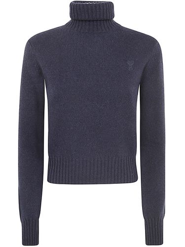 Slim Tonal Adc Sweater - Ami Alexandre Mattiussi - Modalova