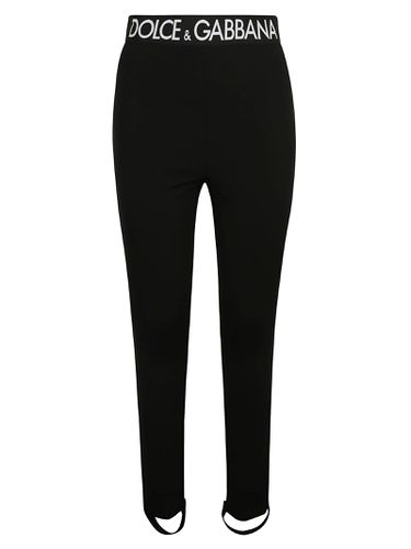 Fitted Waist Trousers - Dolce & Gabbana - Modalova