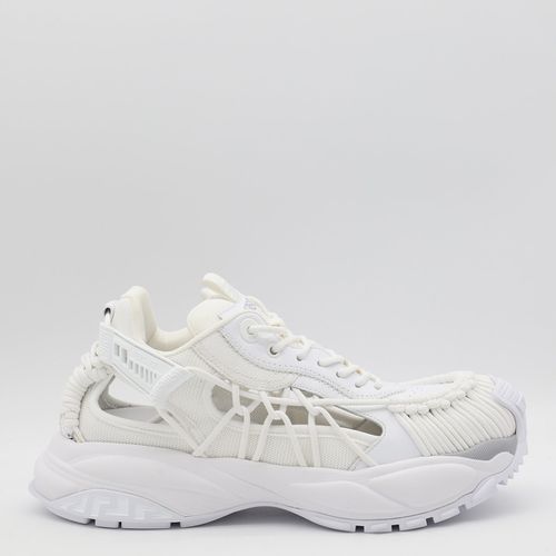 Versace White Sneakers - Versace - Modalova