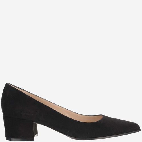 Gianvito Rossi Black Suede Pumps - Gianvito Rossi - Modalova