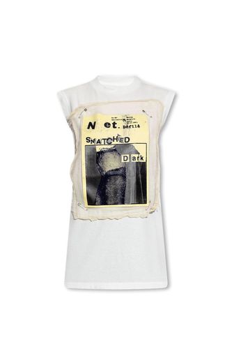 Graphic Printed Sleeveless T-shirt - Maison Margiela - Modalova