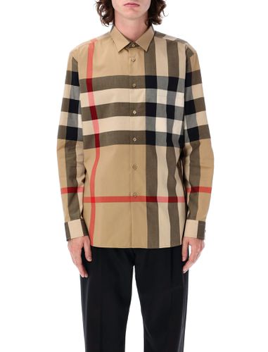 Burberry London Check Cotton Shirt - Burberry London - Modalova