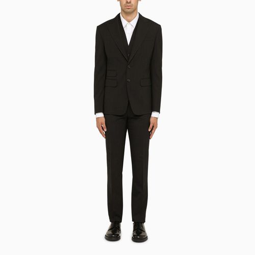 Single-breasted Pinstripe London Suit - Dsquared2 - Modalova