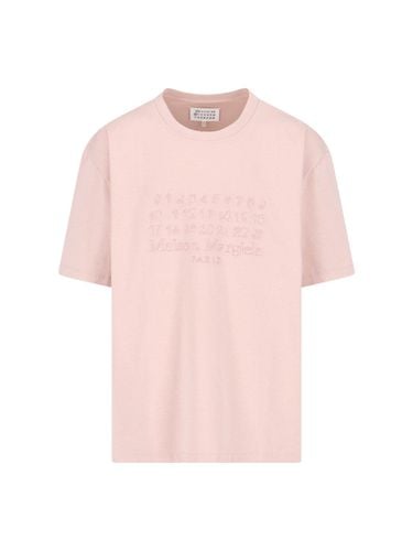 Logo Embroidered T-shirt - Maison Margiela - Modalova