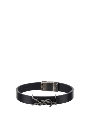 Opyum Leather Bracelet - Saint Laurent - Modalova