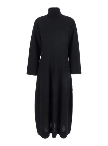 Diomede Long Dress With High Neck In Wool Blend Woman - Antonelli - Modalova