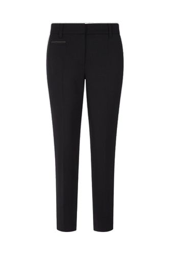 Mid Rise Cropped Trousers - Brunello Cucinelli - Modalova