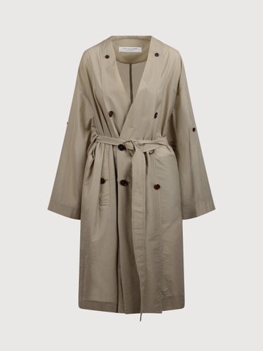 Button-up Trench Coat - Philosophy di Lorenzo Serafini - Modalova