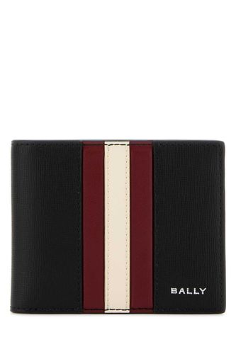 Bally Black Leather Wallet - Bally - Modalova