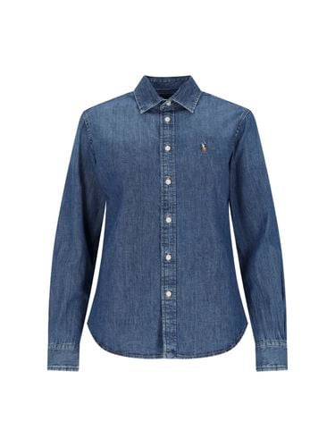 Polo Ralph Lauren Logo Denim Shirt - Polo Ralph Lauren - Modalova