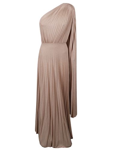 Red Carpet One Shoulder Belted Dress - Elisabetta Franchi - Modalova