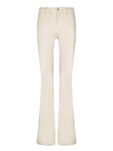 Ivory Coated Bootcut Jeans - 7 For All Mankind - Modalova